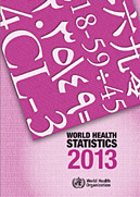 World Health Statistics 2013 report cover